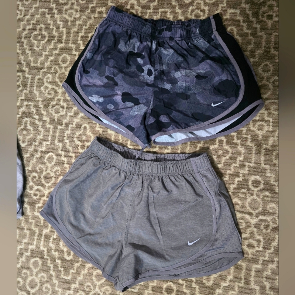 2 pairs size Medium Nike running shorts